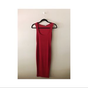 Red Simply Elegant Bodycon Dress